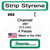 Evergreen 262 - Styrene Channel .080" Evergreen 262 - Styrene Channel .080"