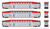 PRE-ORDER: Rapido 546008 - Bilevel Commuter Car Set CalTrain (JPBX) Cab: 120 Coaches: 232 236 - N Scale PRE-ORDER: Rapido 546008 - Bilevel Commuter Car Set CalTrain (JPBX) Cab: 120 Coaches: 232 236 - N Scale