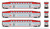 PRE-ORDER: Rapido 546009 - Bilevel Commuter Car Set CalTrain (JPBX) Coaches: 230 233 235 - N Scale PRE-ORDER: Rapido 546009 - Bilevel Commuter Car Set CalTrain (JPBX) Coaches: 230 233 235 - N Scale