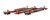 Athearn 15675 - 57' Trinity Spine Car Articulated 3 Unit Set BNSF 300531 - HO Scale Athearn 15675 - 57' Trinity Spine Car Articulated 3 Unit Set BNSF 300531 - HO Scale