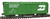 Walthers Trainline 931-1753 - 40' Track Cleaning Box Car Burlington Northern (BN) 329808 - HO Scale