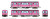 PRE-ORDER: Rapido 208515 - Chicago Transit Authority 2600-series L (DCC and Sound) CTA 3005 + 3006 Pink Line Promotional - HO Scale PRE-ORDER: Rapido 208515 - Chicago Transit Authority 2600-series L (DCC and Sound) CTA 3005 + 3006 Pink Line Promotional - HO Scale