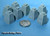 Fine N-Scale Products FNA-3608 - Bridge Piers For Micro-Engineering Girder Bridge (8 pcs) - N Scale Fine N-Scale Products FNA-3608 - Bridge Piers For Micro-Engineering Girder Bridge (8 pcs) - N Scale