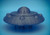 Model Scenery World N020 - Retro Style UFO - Gray - N Scale Model Scenery World N020 - Retro Style UFO - Gray - N Scale