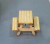 Showcase Miniatures 621 - Picnic Table (2 tables)  - N Scale Kit