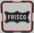 Paducah Custom Shops SLSFSQ02 - Coaster 4-Pack (Square) St Louis - San Francisco "Frisco" (SLSF) Black