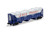 Athearn 1719 - PS-2 2893 3-Bay Covered Hopper Jack Frost Cane Sugar (NSRX) 302 - N Scale