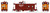 PRE-ORDER: Rapido 162020 - C-40-3 Steel Caboose Southern Pacific (SP) 1216 Gothic Small w/ roofwalk - HO Scale