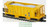 Bowser 1722 - 70-Ton 2 Bay Ballast Car Kits Conrail (CR) 52812 Yellow - HO Scale Kit