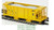 Bowser 1727 - 70-Ton 2 Bay Ballast Car Kits Penn Central (PC) 51702 Yellow - HO Scale Kit