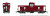 PRE-ORDER: Rapido 510051 - Wide Vision Caboose Canadian Pacific (CP) 422999 Gauge Calibration Car - N Scale PRE-ORDER: Rapido 510051 - Wide Vision Caboose Canadian Pacific (CP) 422999 Gauge Calibration Car - N Scale