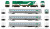 PRE-ORDER: Rapido 226505 - GMDD GP40TC + 3 Car Set Set (DCC and Sound) GO Transit Early Green Set #3 (Loco: 503 Cab: 102 Coaches: 1009 1045) - HO Scale PRE-ORDER: Rapido 226505 - GMDD GP40TC + 3 Car Set Set (DCC and Sound) GO Transit Early Green Set #3 (Loco: 503 Cab: 102 Coaches: 1009 1045) - HO Scale