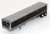 Lonestar Models 6031 - Wilson Pacesetter 43' Grain Trailer - Pre-painted Black Body / Silver Tarp - HO Scale Kit
