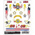 Pinecar 4019 - Freedom Forever Dry Transfer     -  Kit