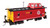 Walthers Proto 920-103605 - Wabash Streamlined Caboose Detroit, Toledo and Ironton (DTI) 120 - HO Scale