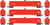 PRE-ORDER: Athearn Genesis 2862 - UTC 33k LPG Tank Car (3) General Electric Rail Services (NATX) 500056/500119/500142 - HO Scale