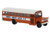 Brekina 61337 - 1960s-1970s Dodge S 600 Bus - Trans Santa Lucia (red, white)  - HO Scale