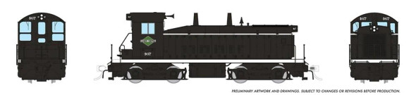 Rapido 27583 - EMD SW9 (DCC and Sound) Illinois Central (IC) 468 - HO Scale