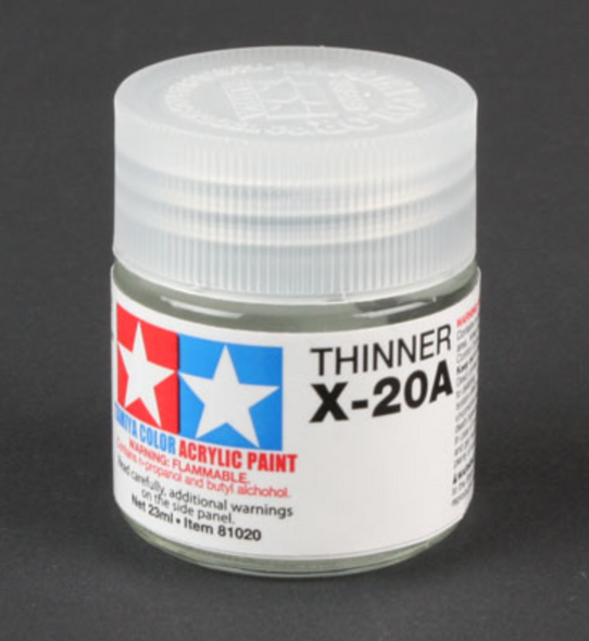 TAMIYA 81020 - Acryl/Poly Thinner X-20A 23ml
