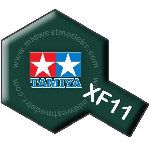 Tamiya 81028 - X28 Park Green 23ml - Midwest Model Railroad