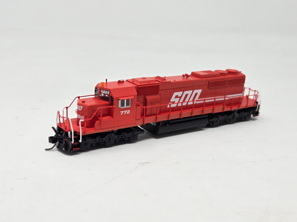 Pre-Owned: Intermountain EMD SD40-2 (DC Silent) Soo Line (SOO) 772 - N Scale