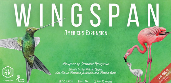 Stonemaier Games 939 - Wingspan: Americas Expansion