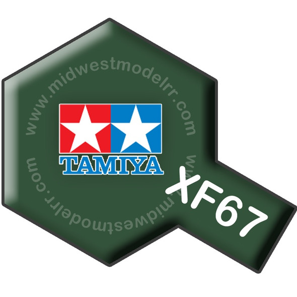 Tamiya 81371 - XF71 Cockpit Green (IJN) 23ml - Midwest Model Railroad
