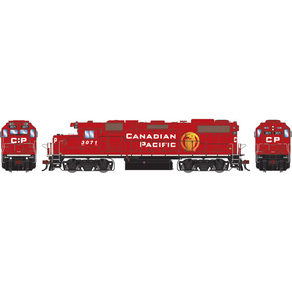 Athearn Genesis 1404 - EMD GP38-2 (DCC and Sound) Canadian Pacific (CP) 3071 'Golden Beaver' - HO Scale
