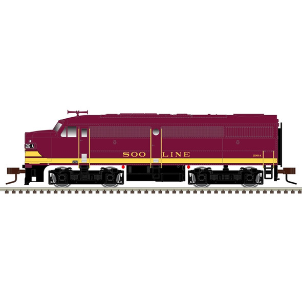 Atlas Master Gold 40005104 - ALCo FA-1 (DCC and Sound) Soo Line (SOO) 206A - N Scale