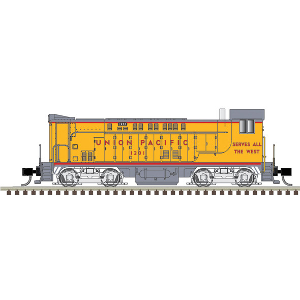 Atlas Master Silver 40005969 - Baldwin VO-1000 (DC Silent) Union Pacific (UP) 1201 - N Scale
