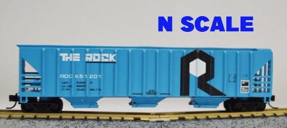 Value Trains USA N10501-62506 - The Rock Blue ACF 50'6