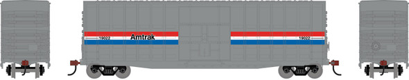 PRE-ORDER: Athearn Roundhouse 4644 - 50' Waffle High Cube Box Car Amtrak (AMTK) 19022 Ph III - HO Scale