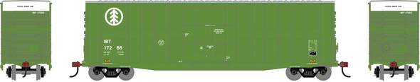 PRE-ORDER: Athearn Roundhouse 4657 - 50' Waffle High Cube Box Car International Bridge and Terminal (IBT) 17266 - HO Scale