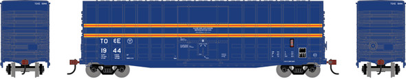 PRE-ORDER: Athearn Roundhouse 4666 - 50' Waffle High Cube Box Car Texas, Oklahoma & Eastern (TOE) 1944 - HO Scale
