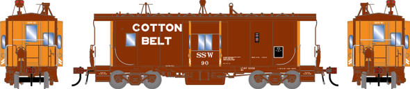 PRE-ORDER: Athearn Genesis 3203 - ICC Bay Window Caboose w/Lights Cotton Belt St. Louis Southwestern (SSW) 90 Early  - HO Scale