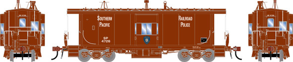 PRE-ORDER: Athearn Genesis 3222 - ICC Bay Window Caboose w/Lights Southern Pacific (SP) 4726 Police  - HO Scale