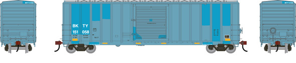 PRE-ORDER: Athearn 3654 - 50' FMC 5347 Single Door Box Car Union Pacific (BKTY) 151058 Primed For Grime - HO Scale