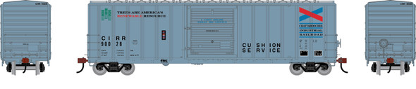 PRE-ORDER: Athearn 3661 - 50' FMC 5347 Single Door Box Car Chattahoochee Industrial Railroad (CIRR) 90028 - HO Scale
