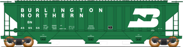 PRE-ORDER: InterMountain 45302-68 - PS 4750 3-Bay Covered Hopper Burlington Northern (BN) 459564 - HO Scale