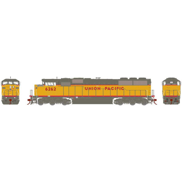 Athearn Genesis G75517 - SD60M Tri-Clops Union Pacific (UP) 6262 - HO Scale
