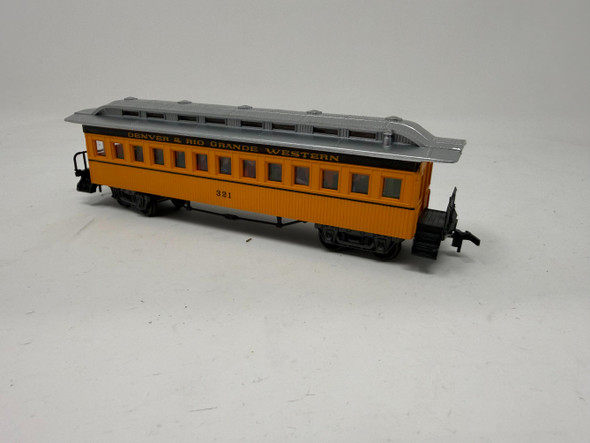 Pre-Owned: Con-Cor Oldie Passenger Car Denver & Rio Grande Western (D&RGW)  - HO Scale
