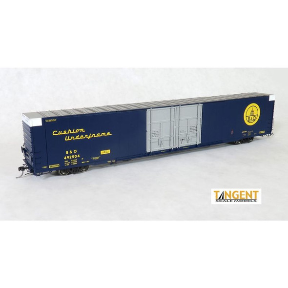 Tangent Scale Models 25024-06 - Greenville 86â€² Double Plug Door Box Car  Baltimore & Ohio (B&O) 429506 - HO Scale