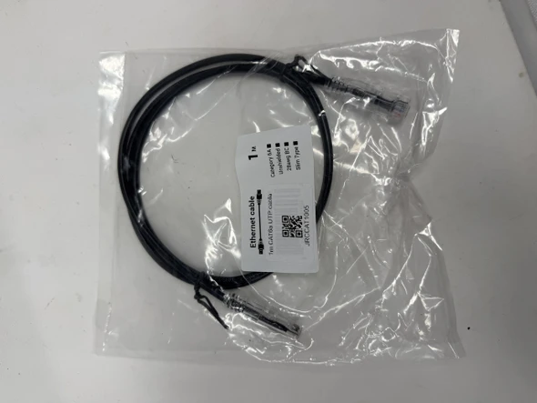 Jackson Railcar CAT1005 - 1m CAT6a UTP cable  - Multi Scale