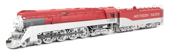 Broadway Limited 9846 - Lima GS-4 4-8-4 (Paragon4 Sound/DC/DCC/Smoke) Southern Pacific (SP) 4452 SP Golden State Fantasy Paint - HO Scale