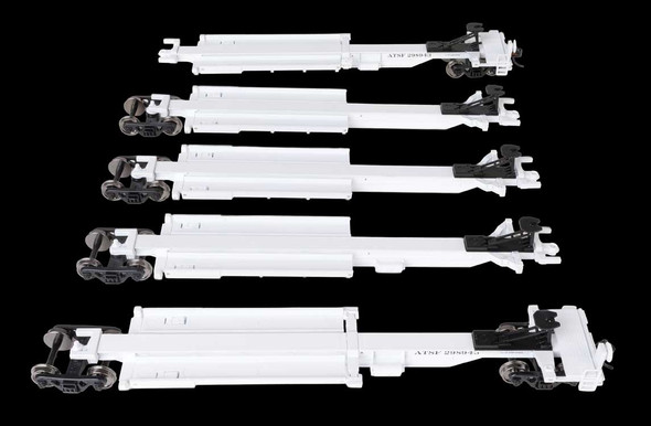 Walthers Mainline 910-5262 - 263' Five-Unit All-Purpose 48' Spine Car Atchison, Topeka and Santa Fe (ATSF) 298944 - HO Scale