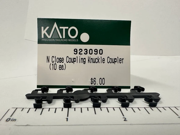 Kato 923090 - Close Coupling Knuckle Coupler (Truck Mount)  - N Scale