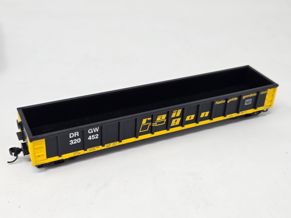Pre-Owned: Walthers Mainline 53' Railgon Gondola Denver & Rio Grande Western (D&RGW) 320452 - HO Scale