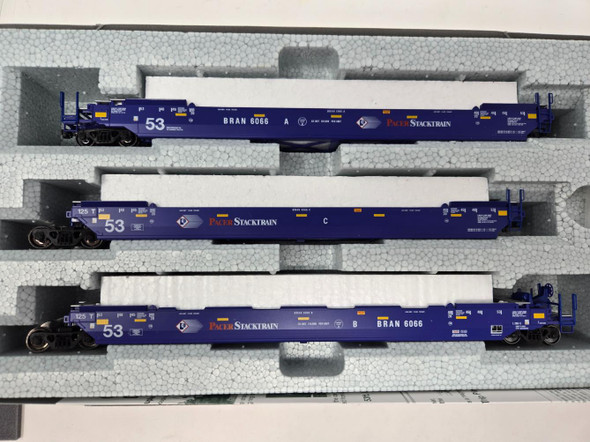 Pre-Owned: Kato Gunderson MAXI-IV Double Stack Car Pacer 6066 - HO Scale