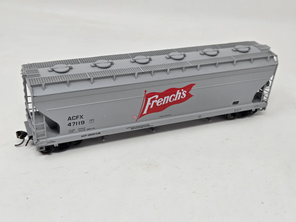 Pre-Owned: Intermountain Railway ACF 4650 CU FT 3 Bay Hopper French's 47119 - HO Scale