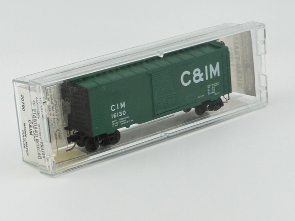 Pre-Owned: Micro-Trains 40’ Standard  Box Car, Single Door C&IM 16130 - N Scale